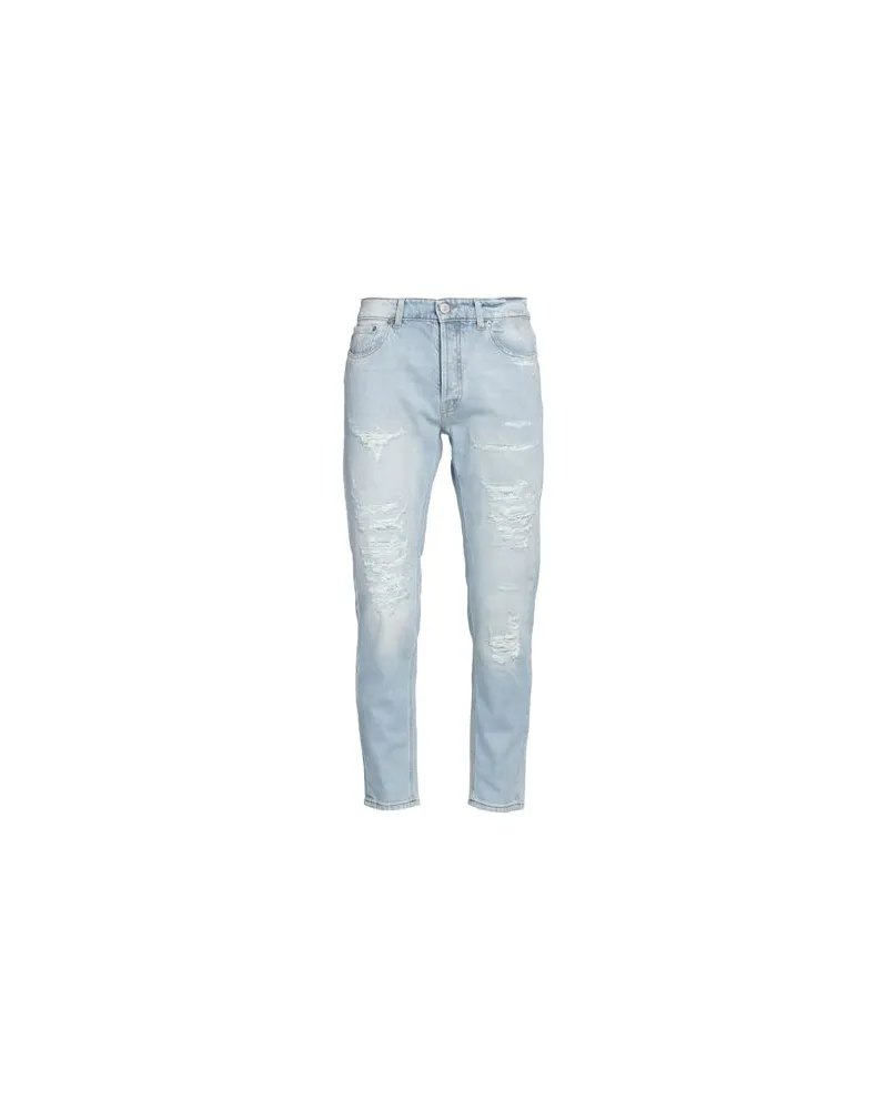 PMDS PREMIUM MOOD DENIM SUPERIOR HOSEN & RÖCKE - Jeanshosenauf YOOX.COM Blau