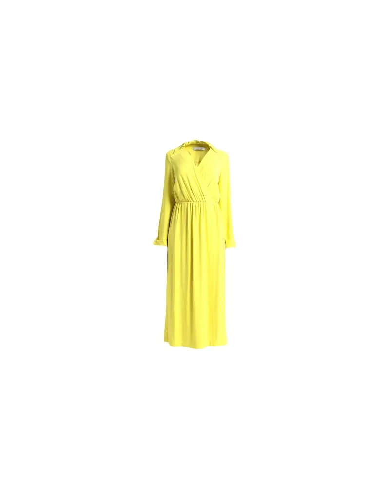 Liviana Conti KLEIDER - Midi-Kleiderauf YOOX.COM Gelb