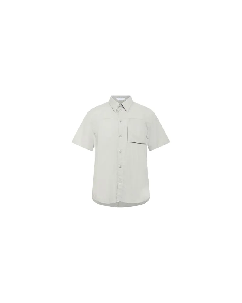 Helmut Lang TOPS - Hemdenauf YOOX.COM Hellgrau