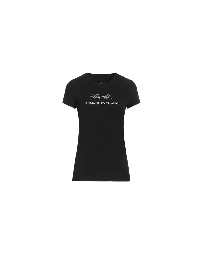 Armani Exchange TOPS - T-shirtsauf YOOX.COM Schwarz