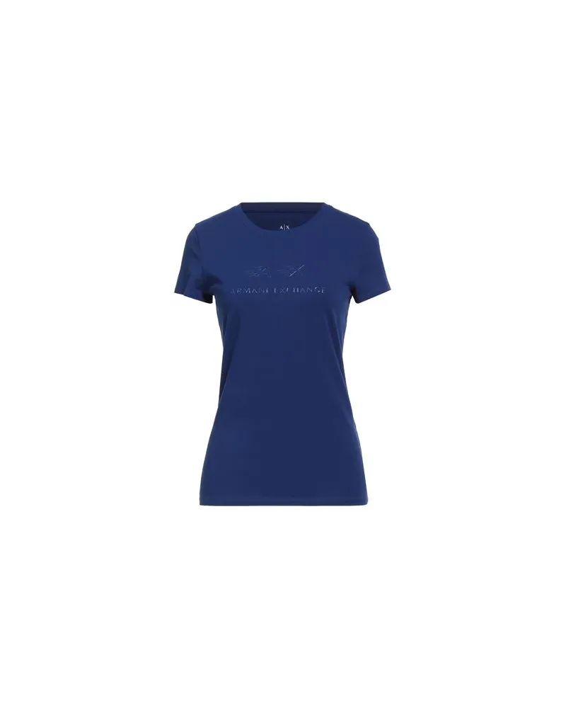 Armani Exchange TOPS - T-shirtsauf YOOX.COM Blau