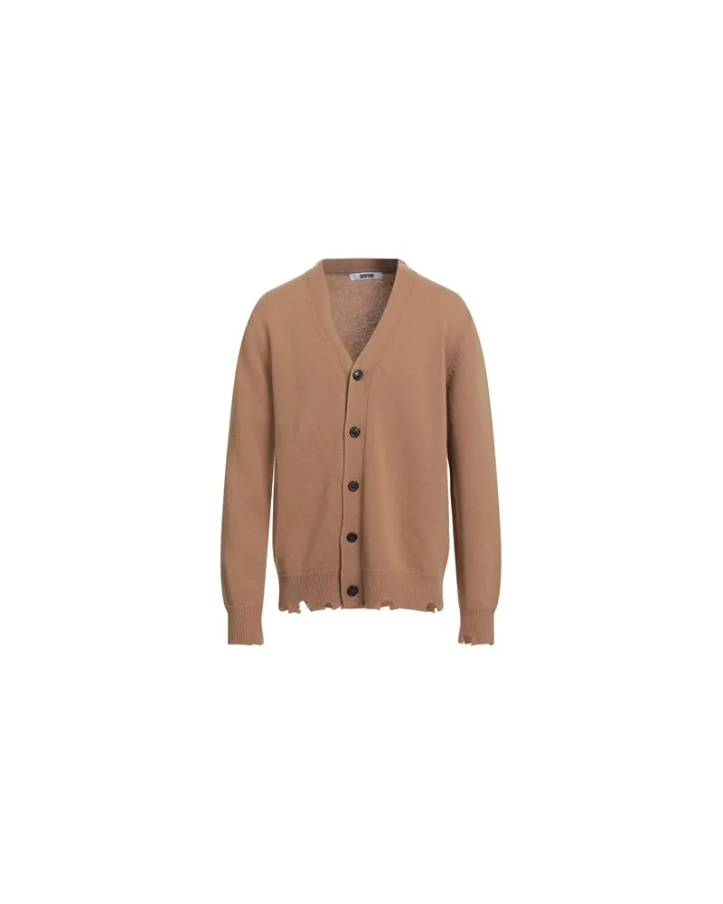 Mauro Grifoni STRICKWAREN - Strickjackenauf YOOX.COM Kamel