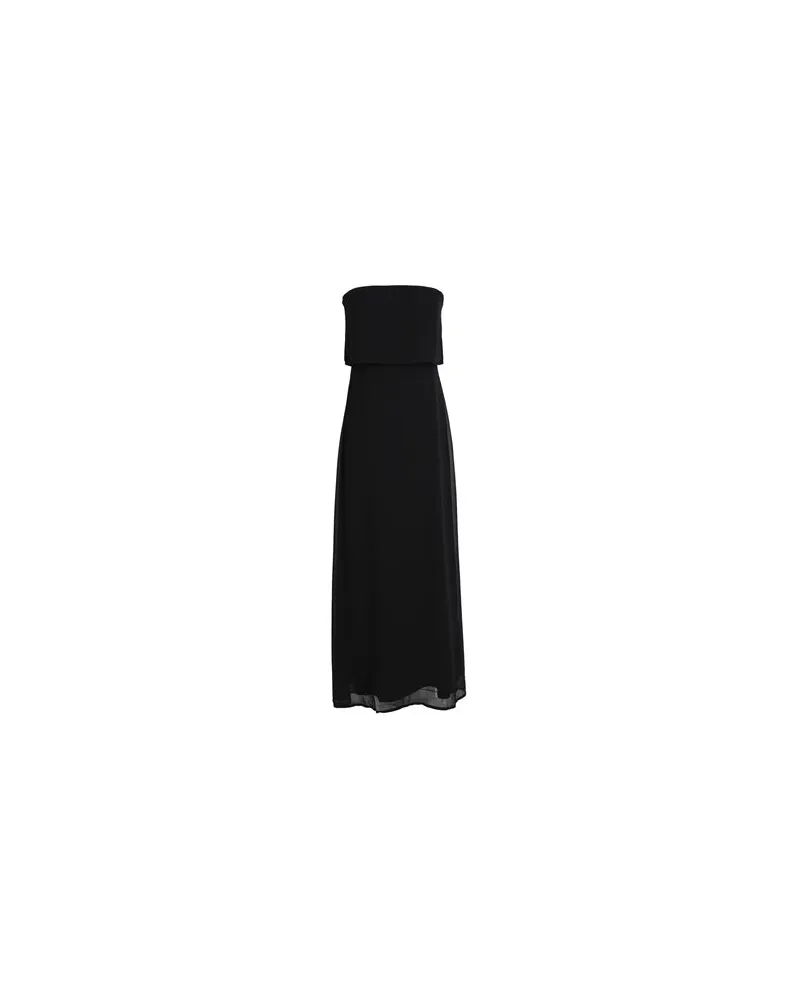Vila KLEIDER - Maxi-Kleiderauf YOOX.COM Schwarz