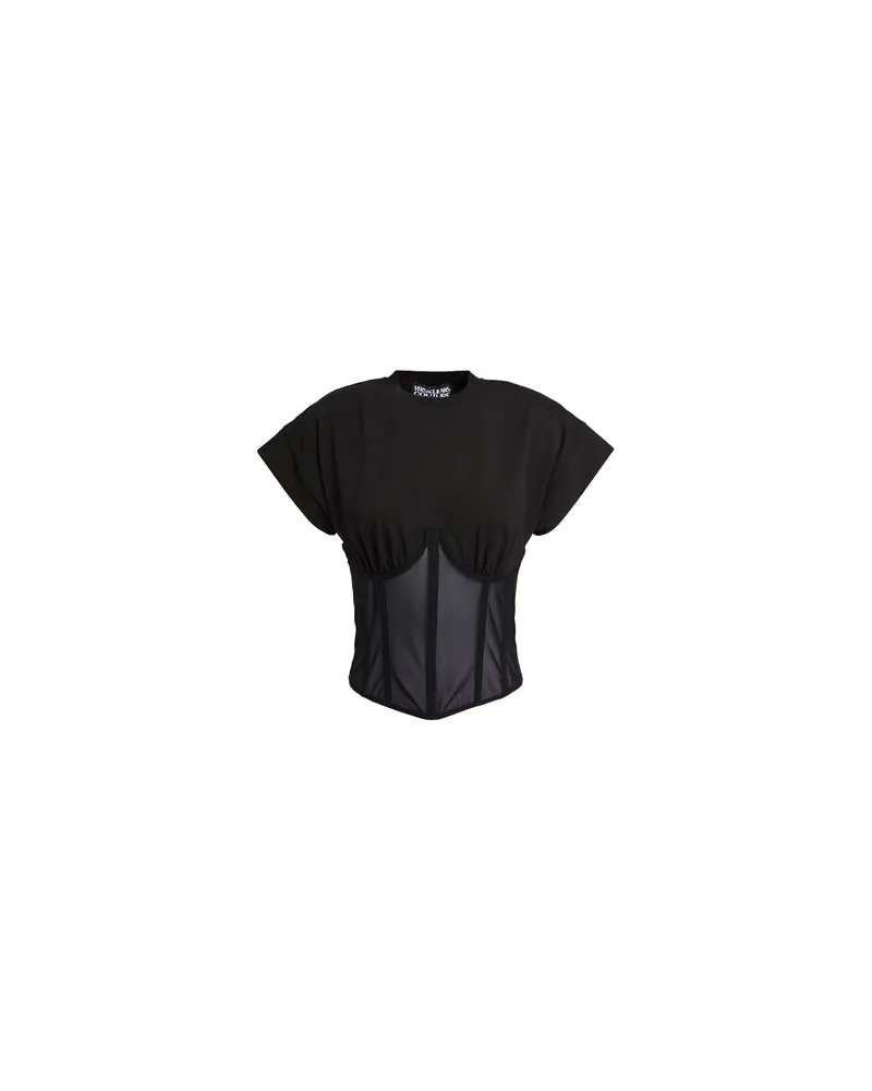 Versace Jeans TOPS - Topsauf YOOX.COM Schwarz