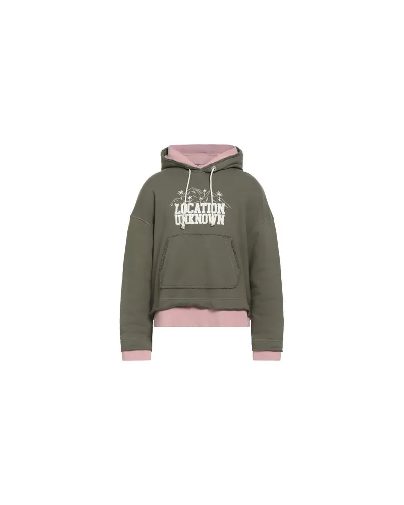 Palm Angels TOPS - Sweatshirtsauf YOOX.COM Militärgrün