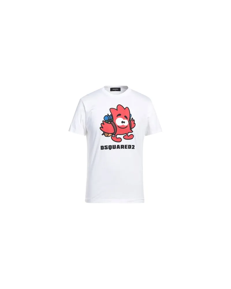 Dsquared2 TOPS - T-shirtsauf YOOX.COM Weiß