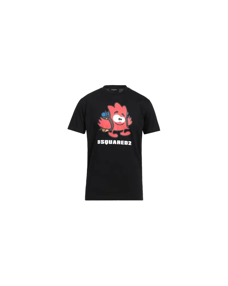 Dsquared2 TOPS - T-shirtsauf YOOX.COM Schwarz