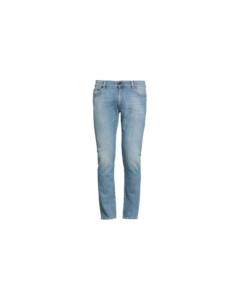 PT TORINO HOSEN & RÖCKE - Jeanshosenauf YOOX.COM Blau