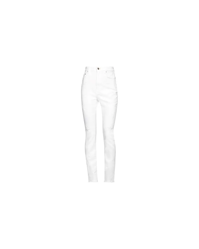 WASHINGTON DEE CEE HOSEN & RÖCKE - Jeanshosenauf YOOX.COM Weiß
