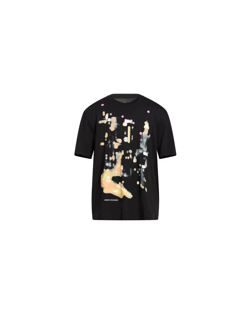 Armani Exchange TOPS - T-shirtsauf YOOX.COM Schwarz