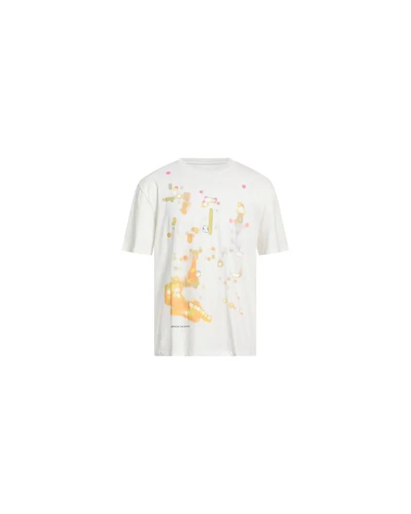 Armani Exchange TOPS - T-shirtsauf YOOX.COM Weiß