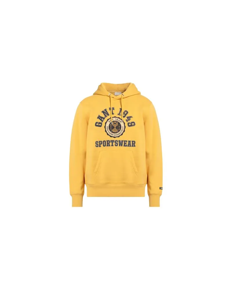 Gant TOPS - Sweatshirtsauf YOOX.COM Gelb