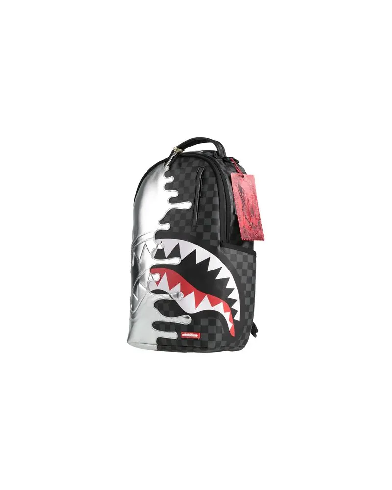Sprayground SILVER SIDE DRIP BLACK CHECK DLXSV BACKPACK - TASCHEN - Rucksäckeauf YOOX.COM Schwarz