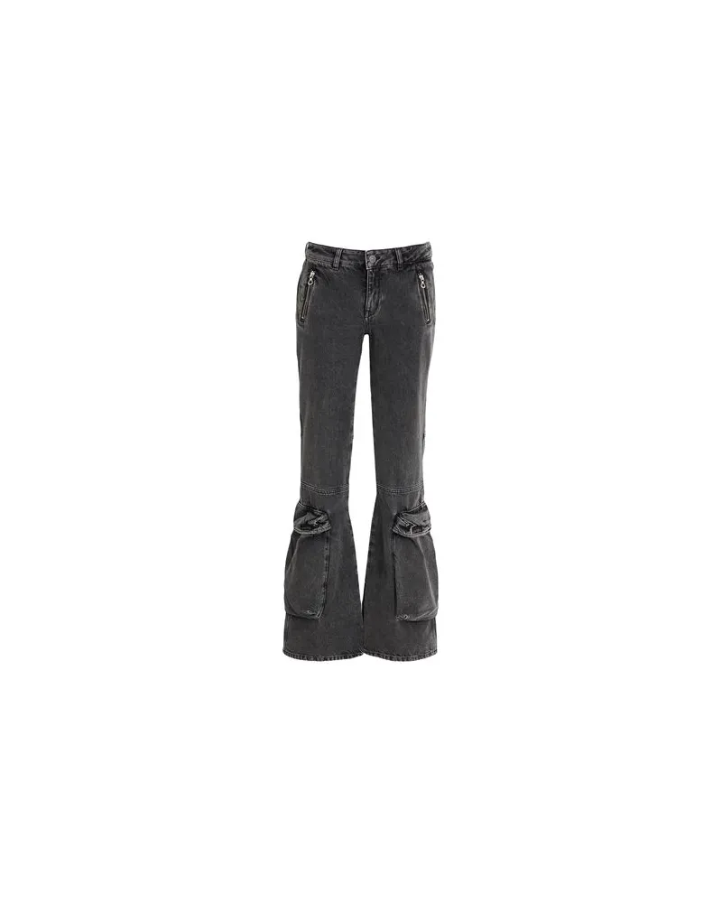 Diesel HOSEN & RÖCKE - Jeanshosenauf YOOX.COM Schwarz
