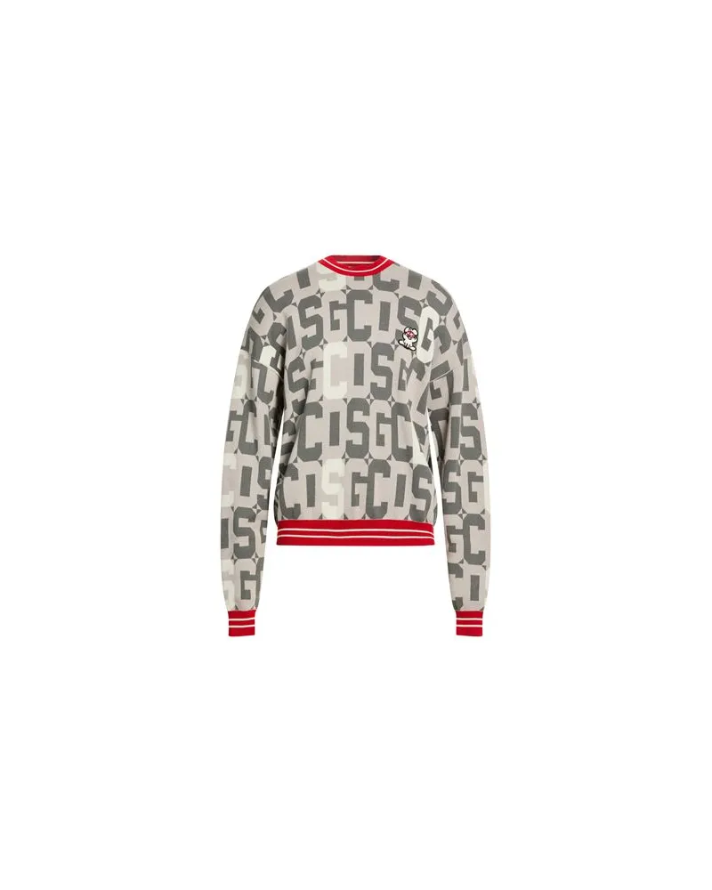 GCDS STRICKWAREN - Pulloverauf YOOX.COM Hellgrau