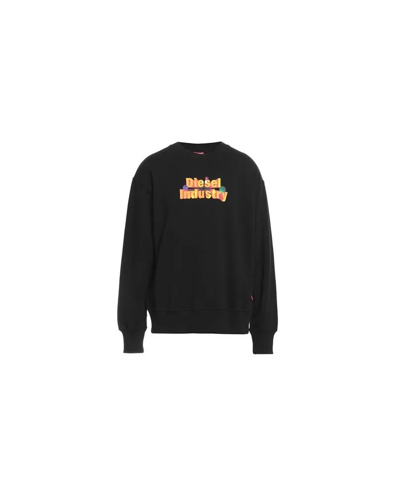 Diesel TOPS - Sweatshirtsauf YOOX.COM Schwarz