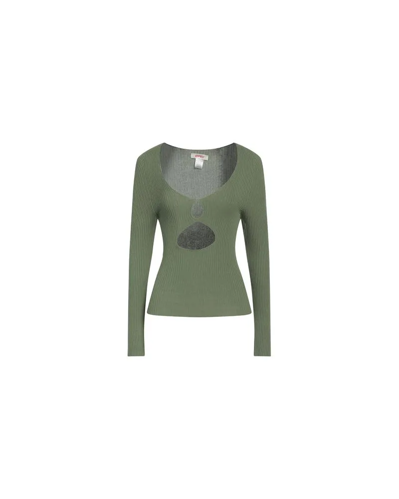 KONTATTO STRICKWAREN - Pulloverauf YOOX.COM Militärgrün