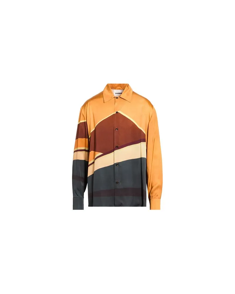 Jil Sander TOPS - Hemdenauf YOOX.COM Mandarine
