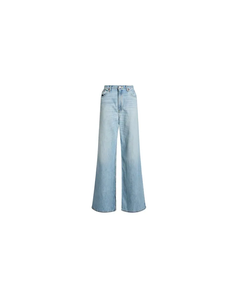 RE/DONE HOSEN & RÖCKE - Jeanshosenauf YOOX.COM Blau