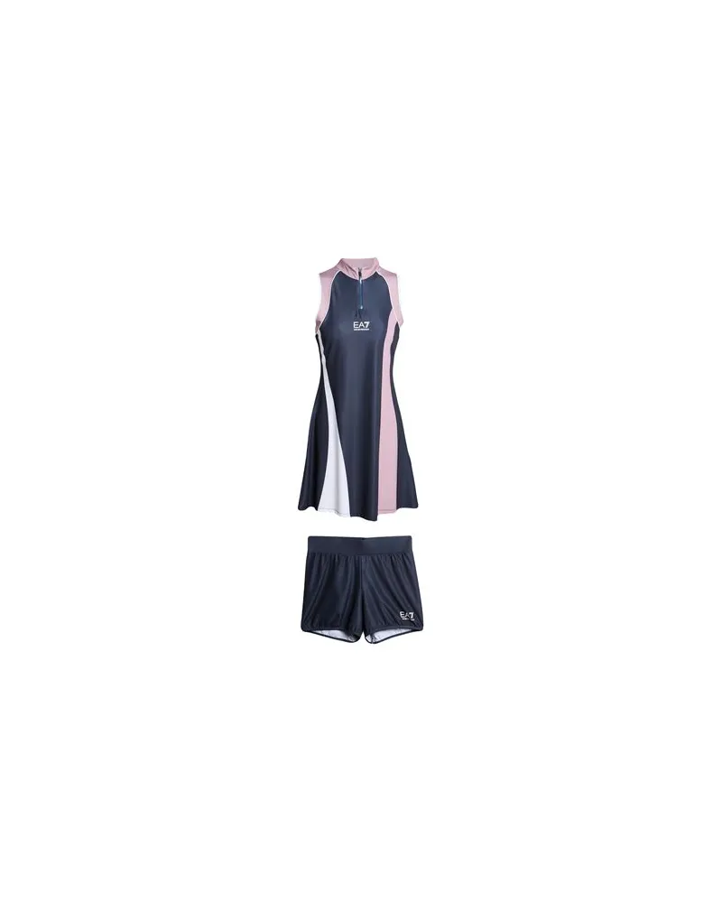 EA7 KLEIDER - Mini-Kleiderauf YOOX.COM Marineblau