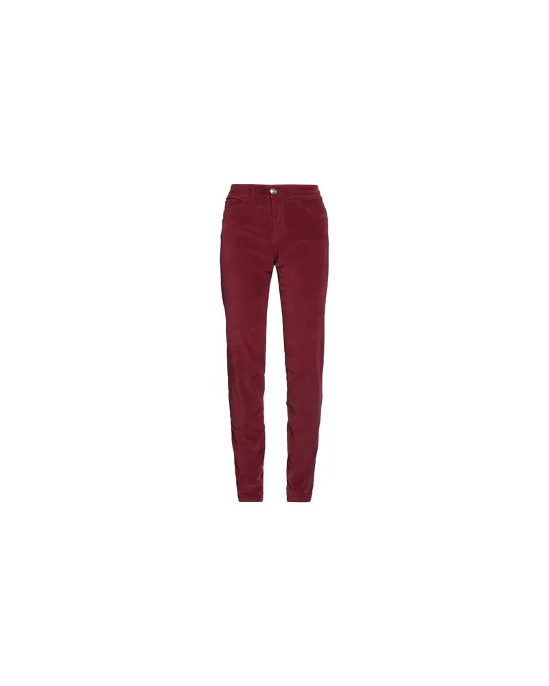 120% Lino HOSEN & RÖCKE - Hosenauf YOOX.COM Bordeaux