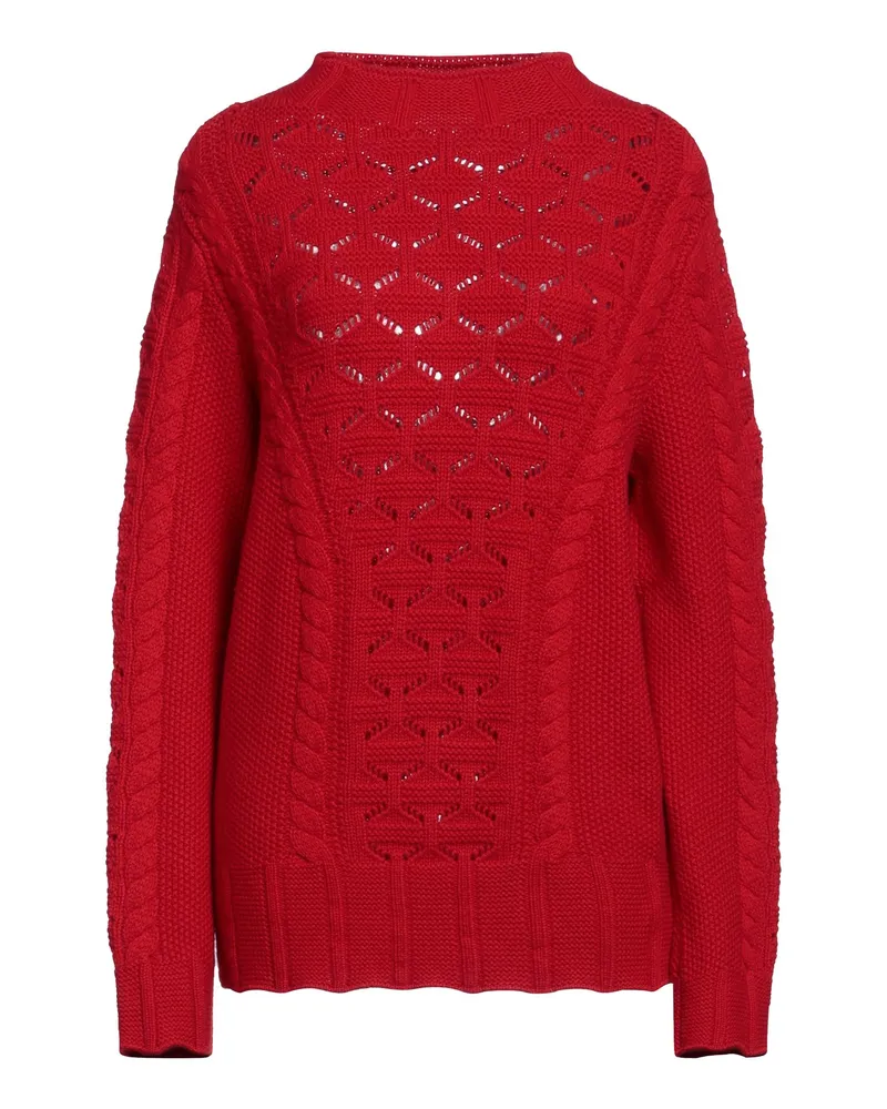 Malo Rollkragenpullover Rot