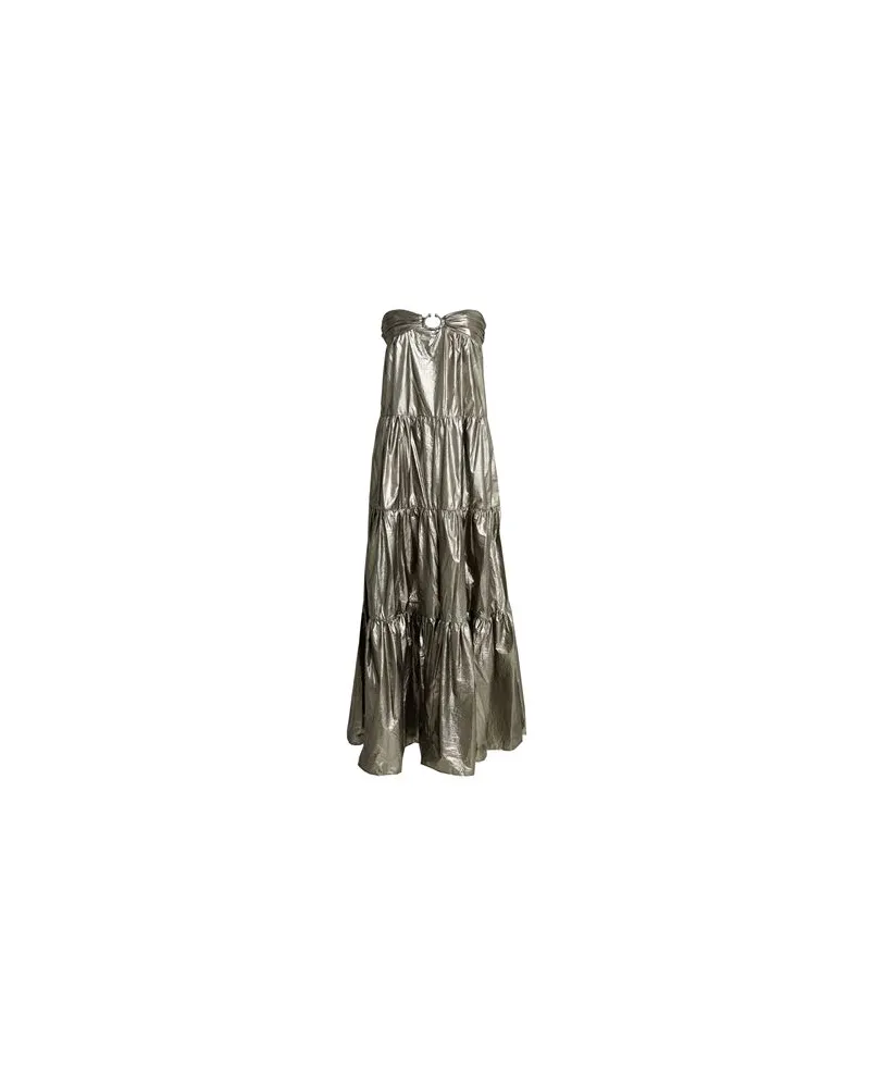 Aniye By KLEIDER - Maxi-Kleiderauf YOOX.COM Silber