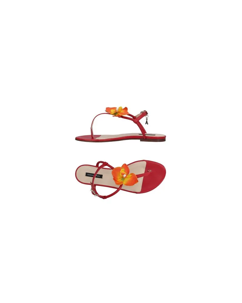 Patrizia Pepe SCHUHE - Zehentrennerauf YOOX.COM Rot