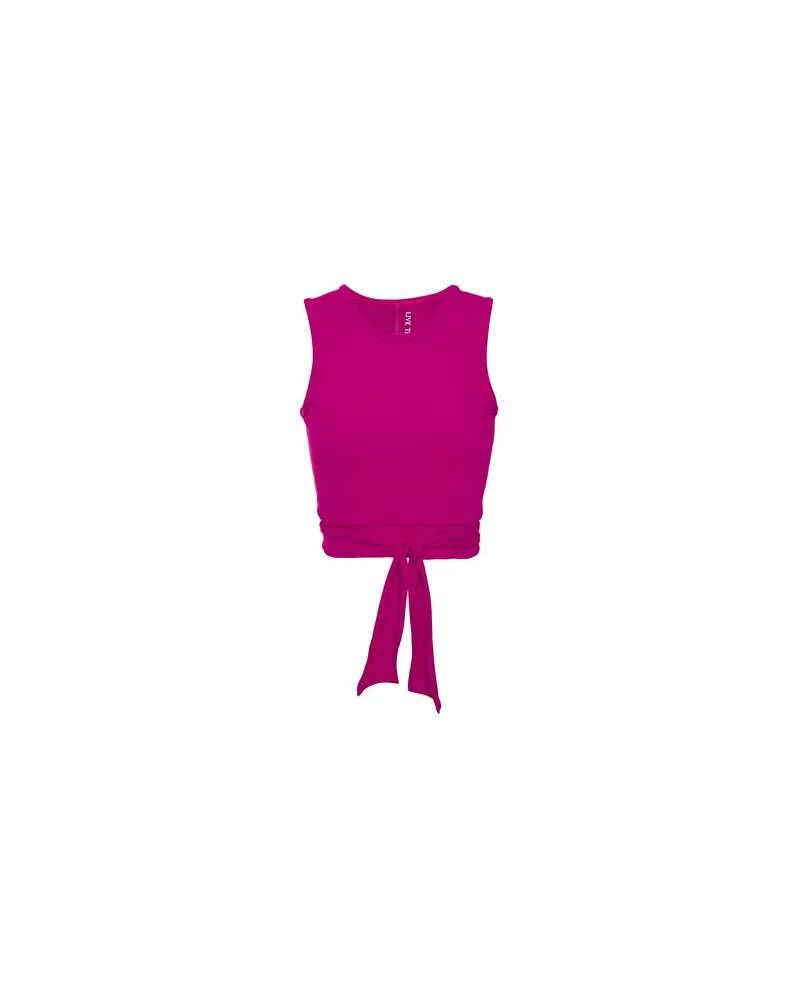 Live The Process TOPS - Topsauf YOOX.COM Fuchsia