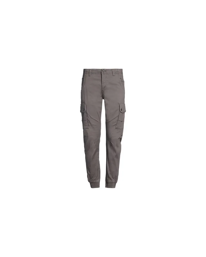 Jack & Jones HOSEN & RÖCKE - Hosenauf YOOX.COM Braungrau