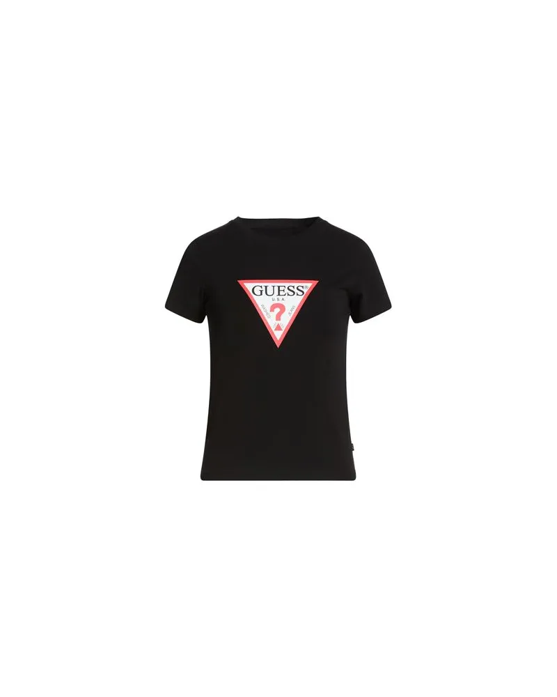 Guess TOPS - T-shirtsauf YOOX.COM Schwarz