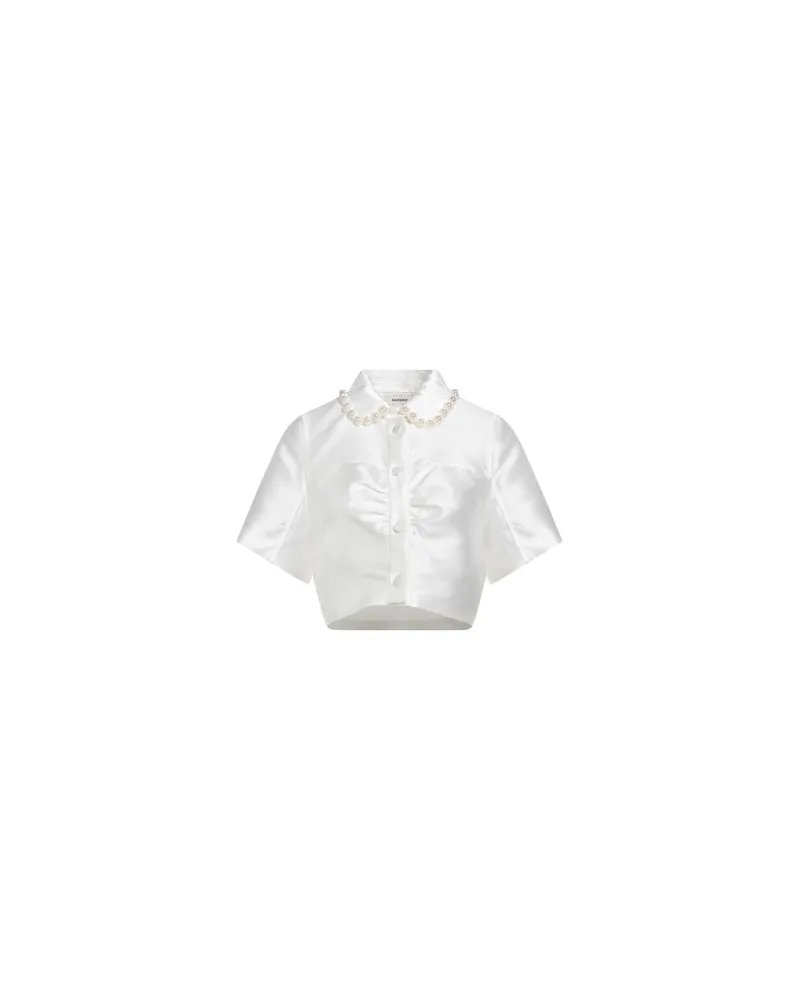 Sandro TOPS - Hemdenauf YOOX.COM Weiß