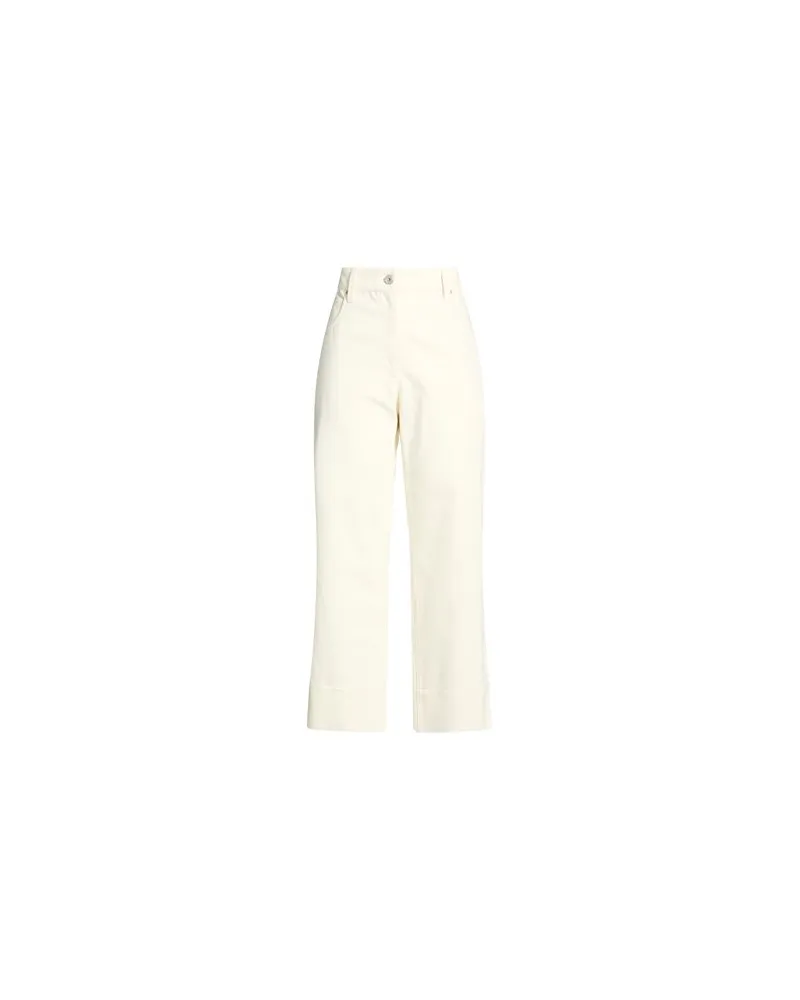 Brunello Cucinelli HOSEN & RÖCKE - Hosenauf YOOX.COM Elfenbein