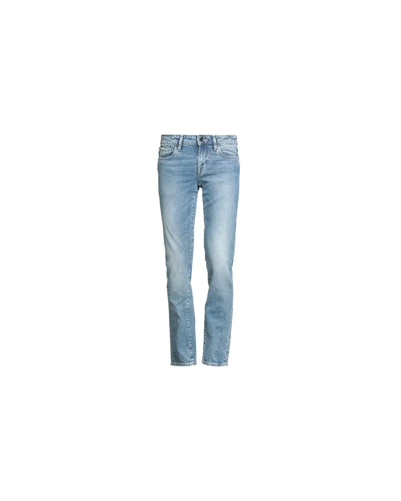 Guess HOSEN & RÖCKE - Jeanshosenauf YOOX.COM Blau