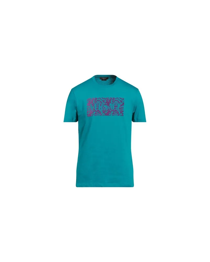 Versace TOPS - T-shirtsauf YOOX.COM Aquamarin