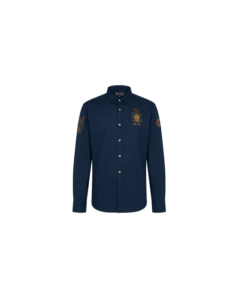 La Martina TOPS - Hemdenauf YOOX.COM Marineblau