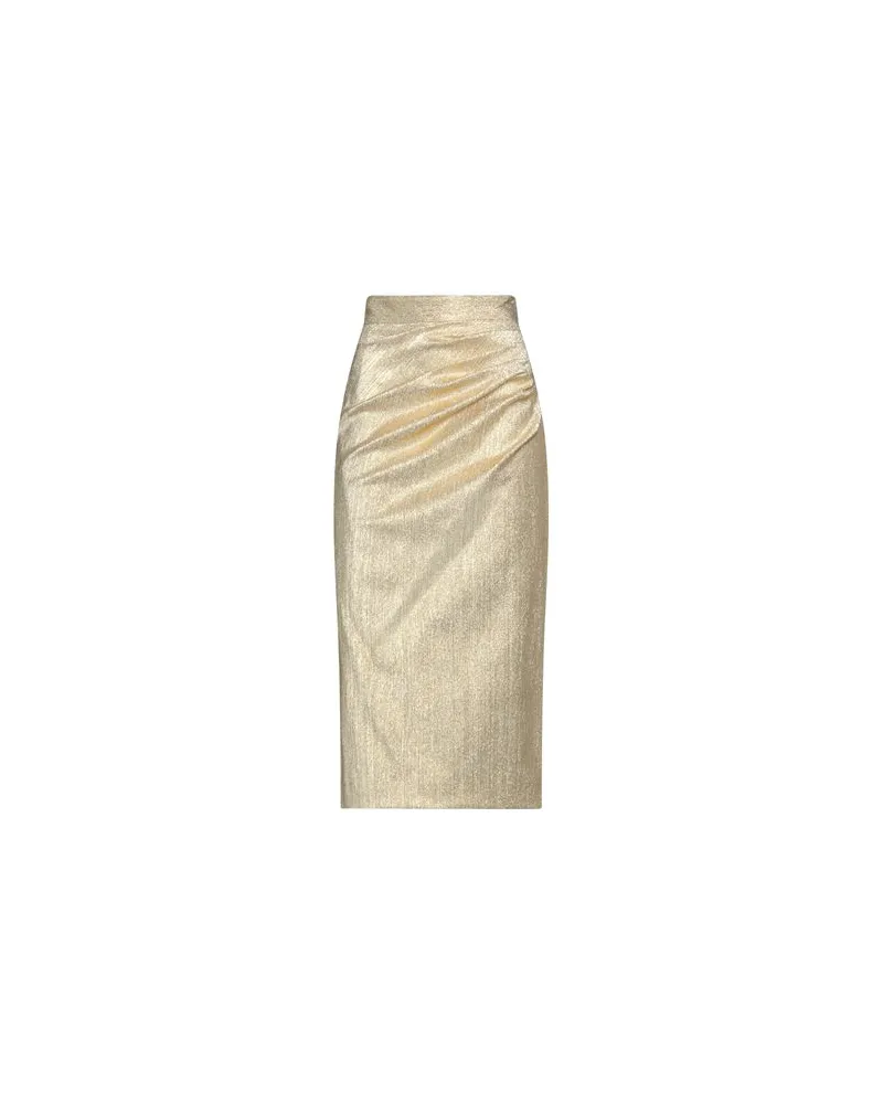 Dolce & Gabbana HOSEN & RÖCKE - Midi-Röckeauf YOOX.COM Gold