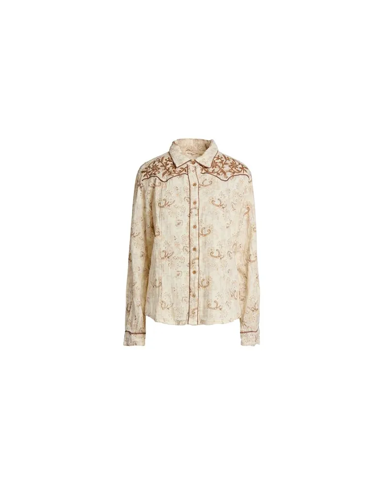 MAISON HOTEL TOPS - Hemdenauf YOOX.COM Beige