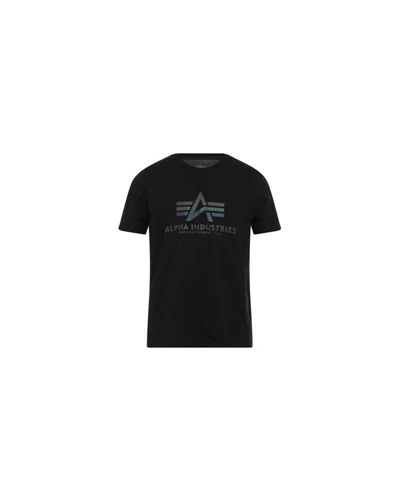 Alpha Industries TOPS - T-shirtsauf YOOX.COM Schwarz