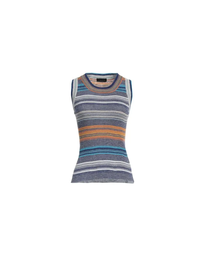 Roberto Collina STRICKWAREN - Pulloverauf YOOX.COM Blau