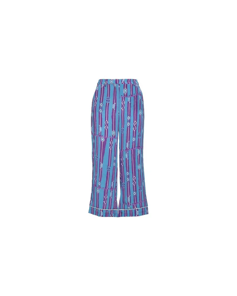 Stella Jean HOSEN & RÖCKE - Hosenauf YOOX.COM Azurblau