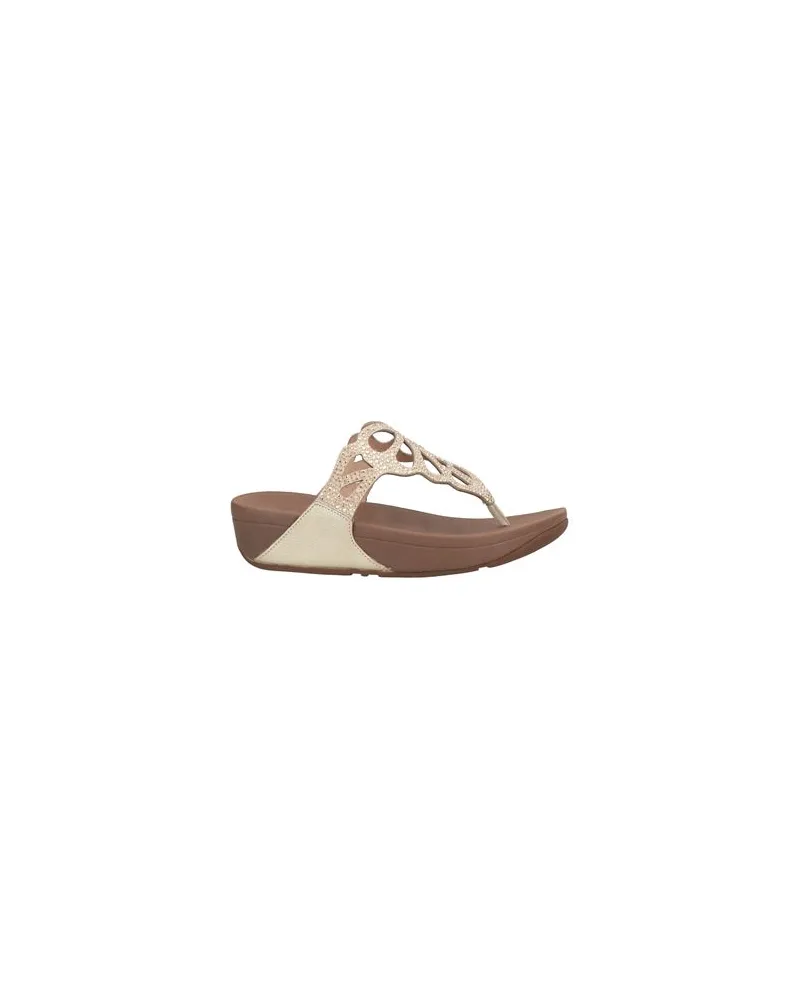 FitFlop SCHUHE - Zehentrennerauf YOOX.COM Platin