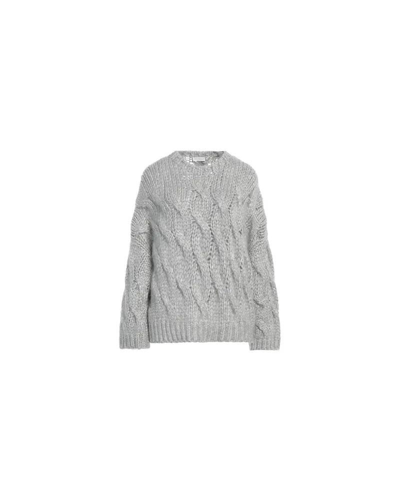 Brunello Cucinelli STRICKWAREN - Pulloverauf YOOX.COM Grau