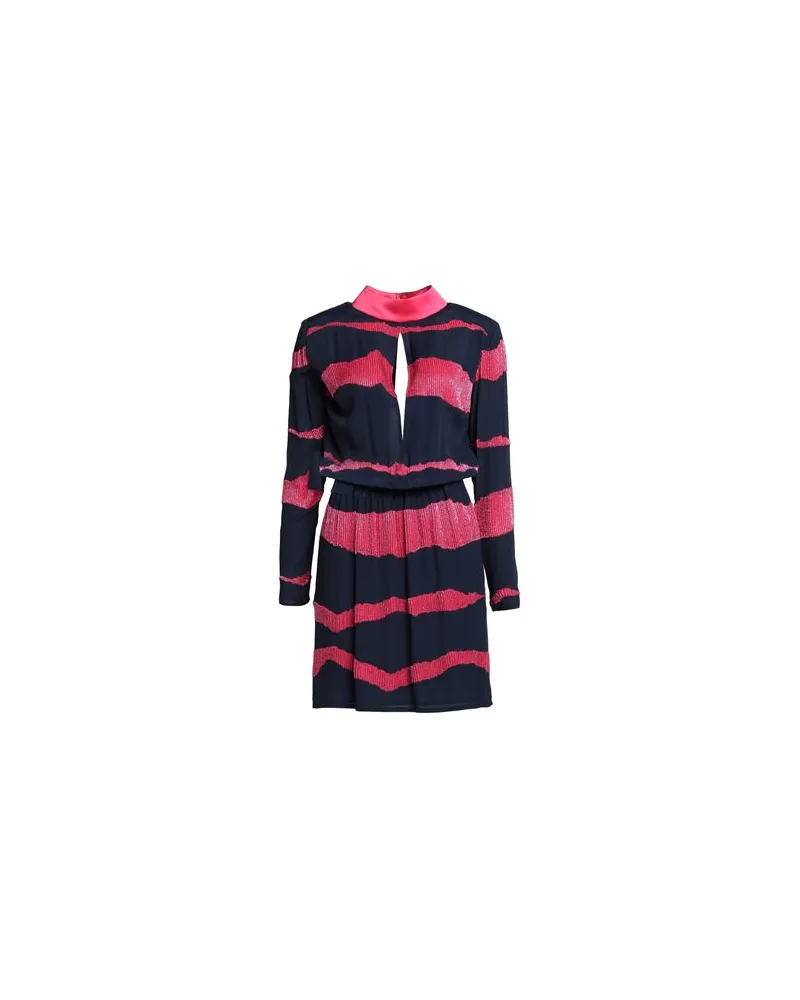 Elisabetta Franchi KLEIDER - Mini-Kleiderauf YOOX.COM Nachtblau