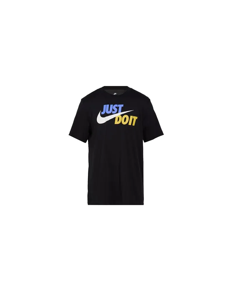 Nike M NSW TEE JUST DO IT SWOOSH  - TOPS - T-shirtsauf YOOX.COM Schwarz