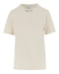 Patou T-shirts Elfenbein