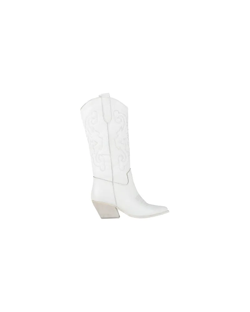 Divine Follie SCHUHE - Stiefelauf YOOX.COM Weiß