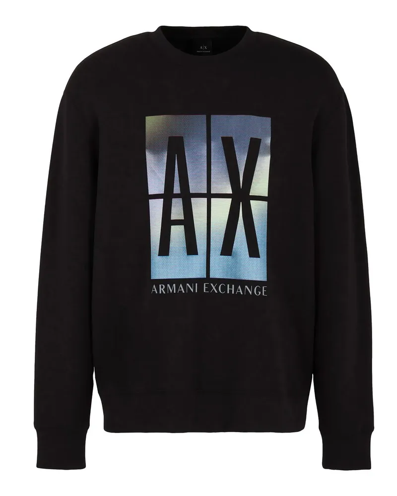 Armani Exchange Sweatshirt Schwarz