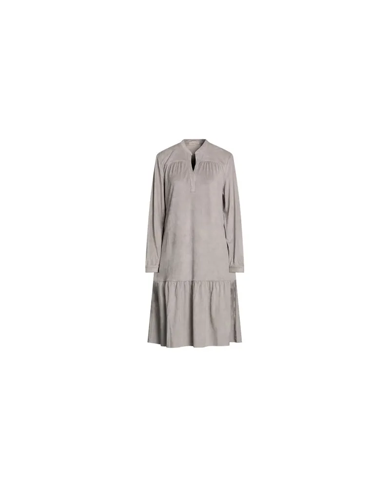 Purotatto KLEIDER - Midi-Kleiderauf YOOX.COM Maulwurfsgrau