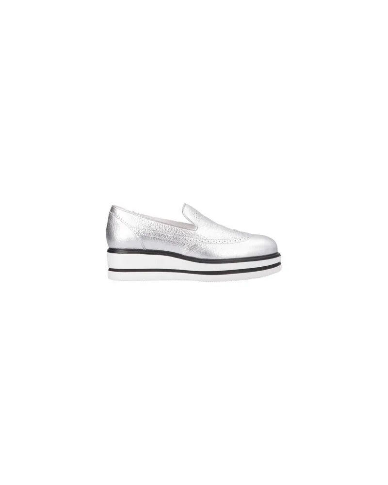 Hogan SCHUHE - Mokassinsauf YOOX.COM Silber